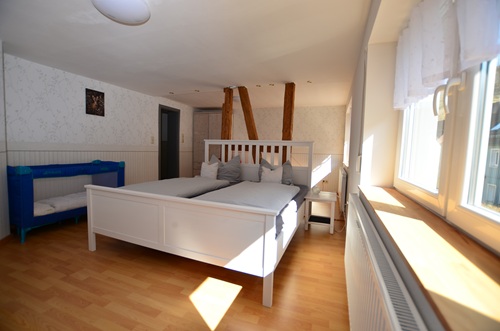 Schlafzimmer mit Leseecke
